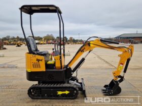 Unused 2024 JPC HT12 Mini Excavators For Auction: Leeds -27th, 28th, 29th, 30th November 24 @ 8:00am full