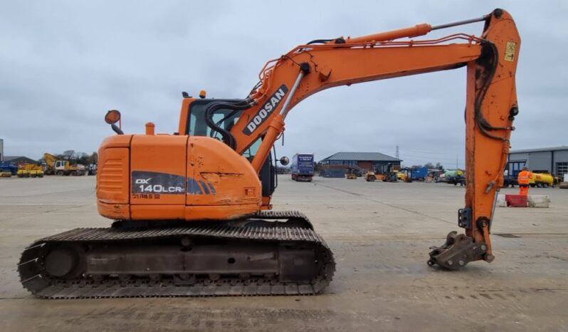 2015 Doosan DX140LCR-3 10 Ton+ Excavators For Auction: Leeds -27th, 28th, 29th, 30th November 24 @ 8:00am full