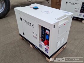 Unused 2024 Pramast VG-R110 Generators For Auction: Leeds -27th, 28th, 29th, 30th November 24 @ 8:00am full