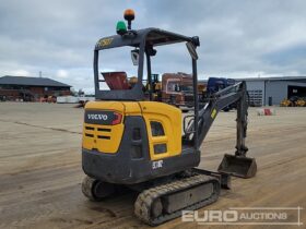 2017 Volvo EC18D Mini Excavators For Auction: Leeds -27th, 28th, 29th, 30th November 24 @ 8:00am full