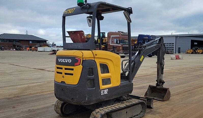 2017 Volvo EC18D Mini Excavators For Auction: Leeds -27th, 28th, 29th, 30th November 24 @ 8:00am full