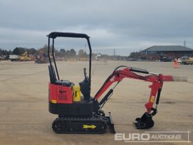 Unused 2024 JPC HT12 Mini Excavators For Auction: Leeds -27th, 28th, 29th, 30th November 24 @ 8:00am full