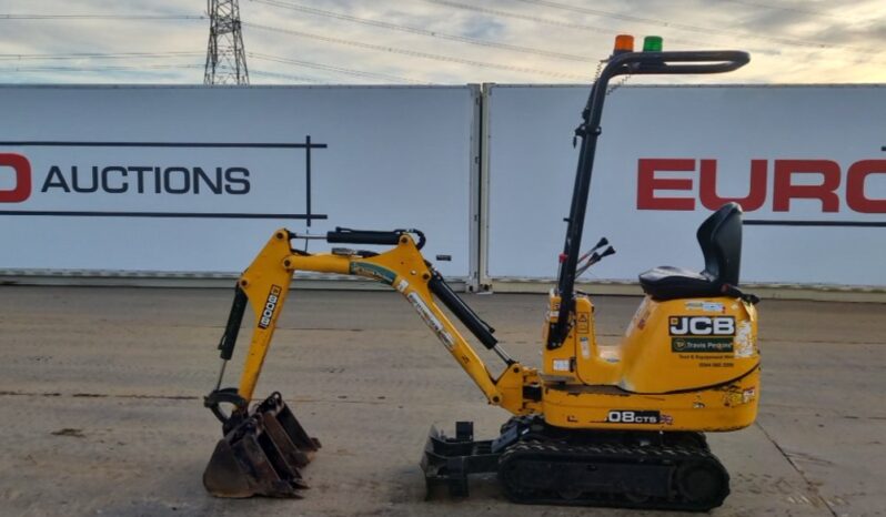 2020 JCB 8008CTS Micro Excavators For Auction: Leeds -27th, 28th, 29th, 30th November 24 @ 8:00am full