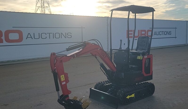 Unused 2024 Colt YFE10 Mini Excavators For Auction: Leeds -27th, 28th, 29th, 30th November 24 @ 8:00am