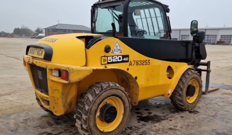 2017 JCB 520-40 Telehandlers For Auction: Leeds -27th, 28th, 29th, 30th November 24 @ 8:00am full