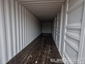 2024 CTN 40′ Container, 4 Side Doors, 1 End Door (Cannot Be Reconsigned) Containers For Auction: Leeds -27th, 28th, 29th, 30th November 24 @ 8:00am full