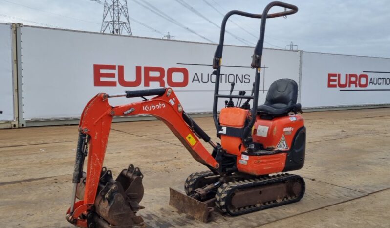 2017 Kubota KX008-3 Mini Excavators For Auction: Leeds -27th, 28th, 29th, 30th November 24 @ 8:00am