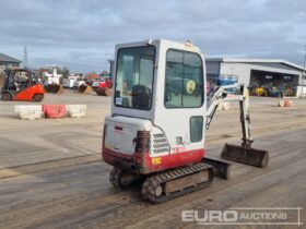 2010 Takeuchi TB016 Mini Excavators For Auction: Leeds -27th, 28th, 29th, 30th November 24 @ 8:00am full