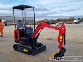 Unused 2024 Colt YFE10 Mini Excavators For Auction: Leeds -27th, 28th, 29th, 30th November 24 @ 8:00am full