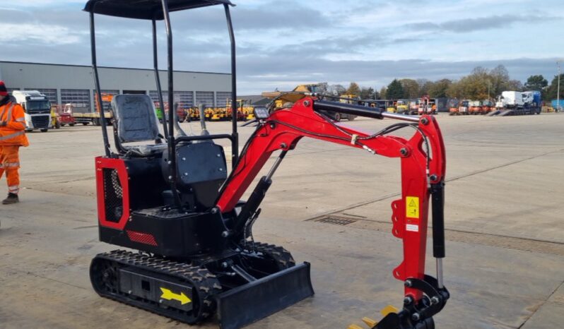 Unused 2024 Colt YFE10 Mini Excavators For Auction: Leeds -27th, 28th, 29th, 30th November 24 @ 8:00am full