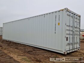 2024 CTN 40′ Container, 4 Side Doors, 1 End Door (Cannot Be Reconsigned) Containers For Auction: Leeds -27th, 28th, 29th, 30th November 24 @ 8:00am full