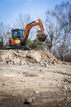 New Develon DX55R Mini Excavators full