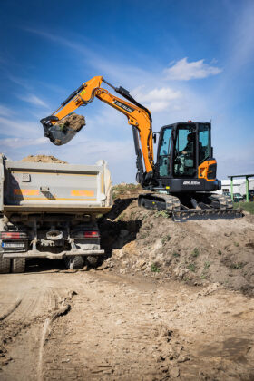 New Develon DX55R Mini Excavators full