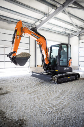 New Develon DX55R Mini Excavators full