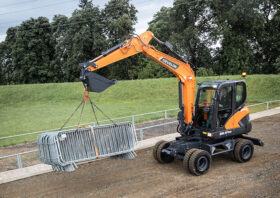 New Develon DX57W-7 Wheeled Excavators