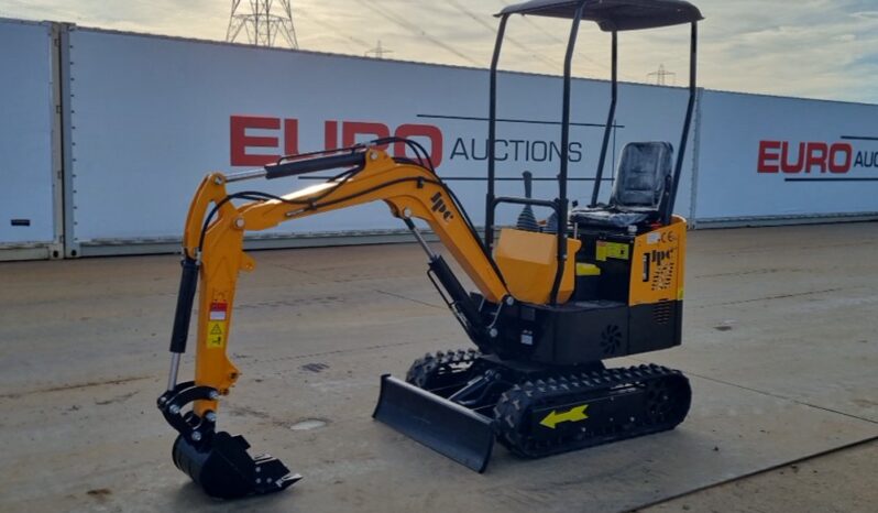 Unused 2024 JPC HT12 Mini Excavators For Auction: Leeds -27th, 28th, 29th, 30th November 24 @ 8:00am