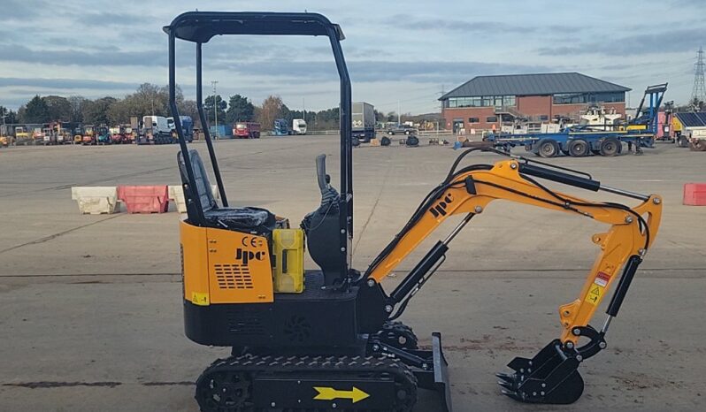 Unused 2024 JPC HT12 Mini Excavators For Auction: Leeds -27th, 28th, 29th, 30th November 24 @ 8:00am full