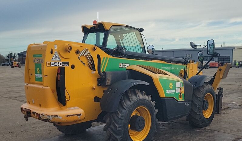 2017 JCB 540-170 Telehandlers For Auction: Leeds -27th, 28th, 29th, 30th November 24 @ 8:00am full