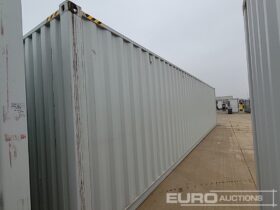 2024 CTN 40′ Container, 4 Side Doors, 1 End Door (Cannot Be Reconsigned) Containers For Auction: Leeds -27th, 28th, 29th, 30th November 24 @ 8:00am full