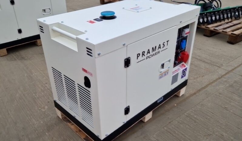 Unused 2024 Pramast VG-R110 Generators For Auction: Leeds -27th, 28th, 29th, 30th November 24 @ 8:00am