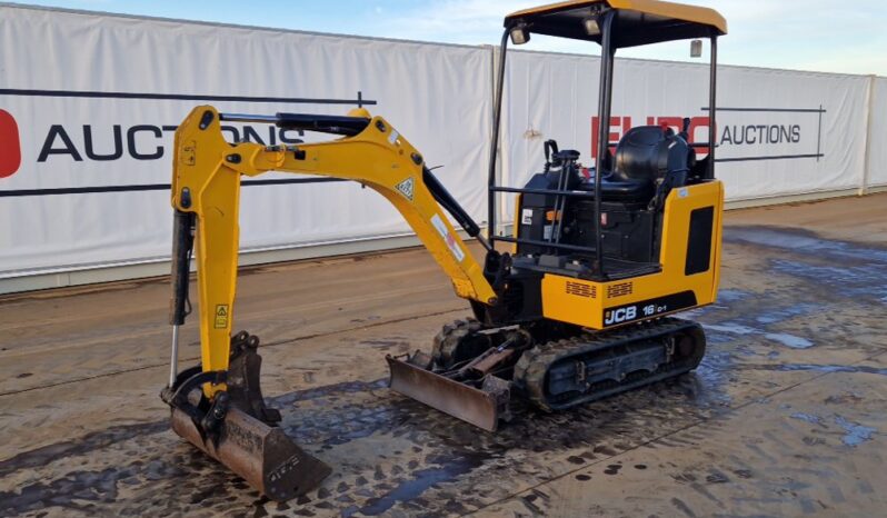 2019 JCB 16C-1 Mini Excavators For Auction: Dromore – 6th & 7th December 2024 @ 9:00am For Auction on 2024-12-7