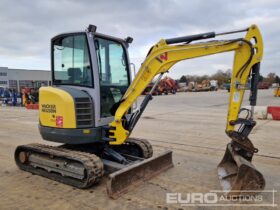 2020 Wacker Neuson EZ26 Mini Excavators For Auction: Leeds -27th, 28th, 29th, 30th November 24 @ 8:00am full