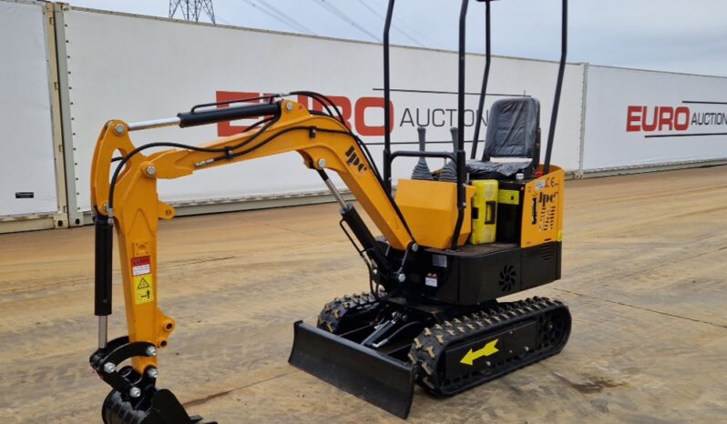 Unused 2024 JPC HT12 Mini Excavators For Auction: Leeds -27th, 28th, 29th, 30th November 24 @ 8:00am