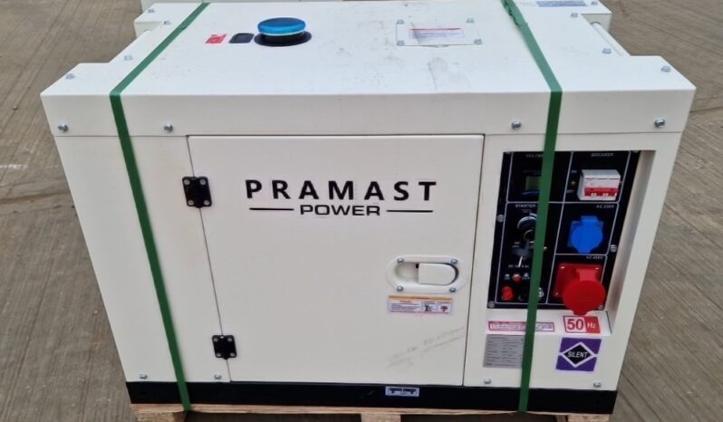 Unused 2024 Pramast VG-R110 Generators For Auction: Leeds -27th, 28th, 29th, 30th November 24 @ 8:00am full