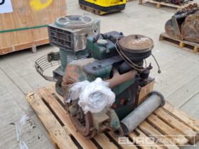 Lister 6KvA Generator, 2 Cylinder Engine Generators For Auction: Leeds -27th, 28th, 29th, 30th November 24 @ 8:00am full