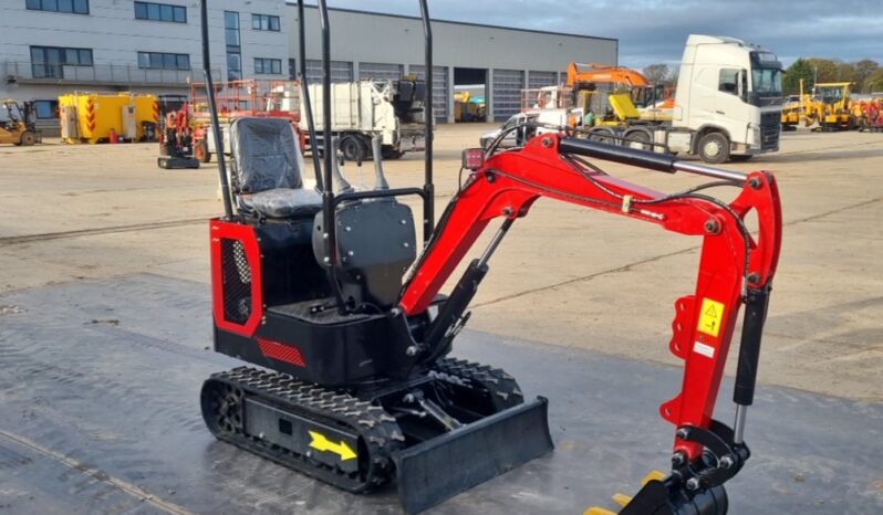 Unused 2024 Colt YFE10 Mini Excavators For Auction: Leeds -27th, 28th, 29th, 30th November 24 @ 8:00am full