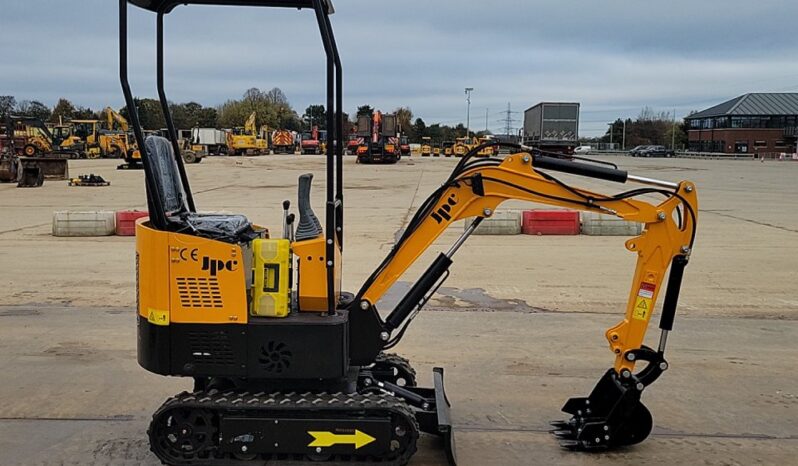 Unused 2024 JPC HT12 Mini Excavators For Auction: Leeds -27th, 28th, 29th, 30th November 24 @ 8:00am full