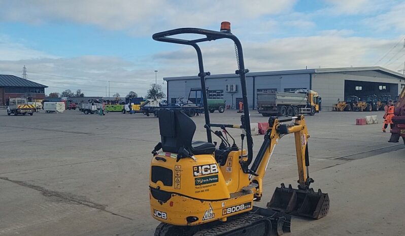 2020 JCB 8008CTS Micro Excavators For Auction: Leeds -27th, 28th, 29th, 30th November 24 @ 8:00am full