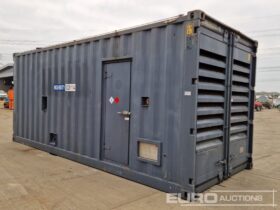 Stamford 550kVA Comtainerised Generator, Scania Engine Generators For Auction: Leeds -27th, 28th, 29th, 30th November 24 @ 8:00am full