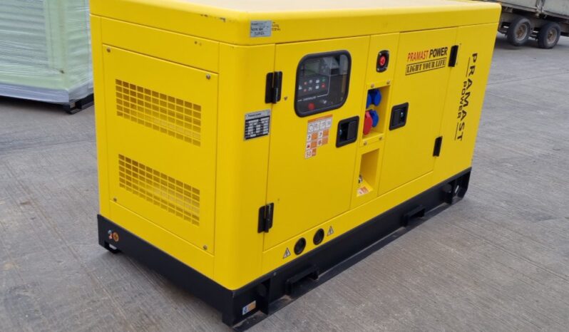 Unused 2024 Pramast VG-R30 Generators For Auction: Leeds -27th, 28th, 29th, 30th November 24 @ 8:00am full