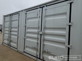 2024 CTN 40′ Container, 4 Side Doors, 1 End Door (Cannot Be Reconsigned) Containers For Auction: Leeds -27th, 28th, 29th, 30th November 24 @ 8:00am full