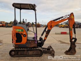 2019 Doosan DX17Z Mini Excavators For Auction: Leeds -27th, 28th, 29th, 30th November 24 @ 8:00am full