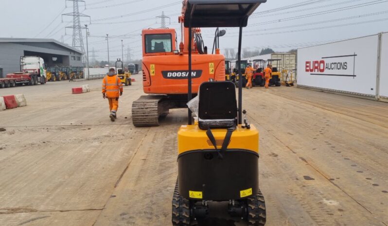 Unused 2024 Captok CK13 Micro Excavators For Auction: Leeds -27th, 28th, 29th, 30th November 24 @ 8:00am full