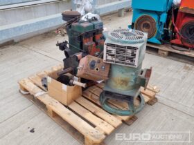 Lister 6KvA Generator, 2 Cylinder Engine Generators For Auction: Leeds -27th, 28th, 29th, 30th November 24 @ 8:00am full