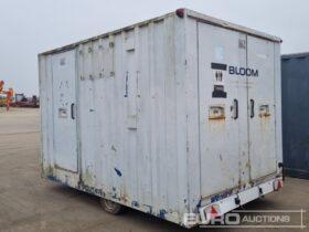 Boss cabins Single Axle Welfare Unit, 6kVA Stephill Generator (Cannot Be Reconsigned) Containers For Auction: Leeds -27th, 28th, 29th, 30th November 24 @ 8:00am full