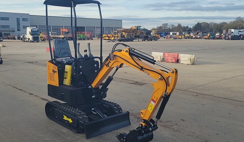 Unused 2024 JPC HT12 Mini Excavators For Auction: Leeds -27th, 28th, 29th, 30th November 24 @ 8:00am full