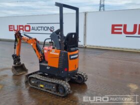 2020 Doosan DX10Z Mini Excavators For Auction: Leeds -27th, 28th, 29th, 30th November 24 @ 8:00am full