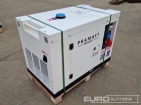 Unused 2024 Pramast VG-R110 Generators For Auction: Leeds -27th, 28th, 29th, 30th November 24 @ 8:00am