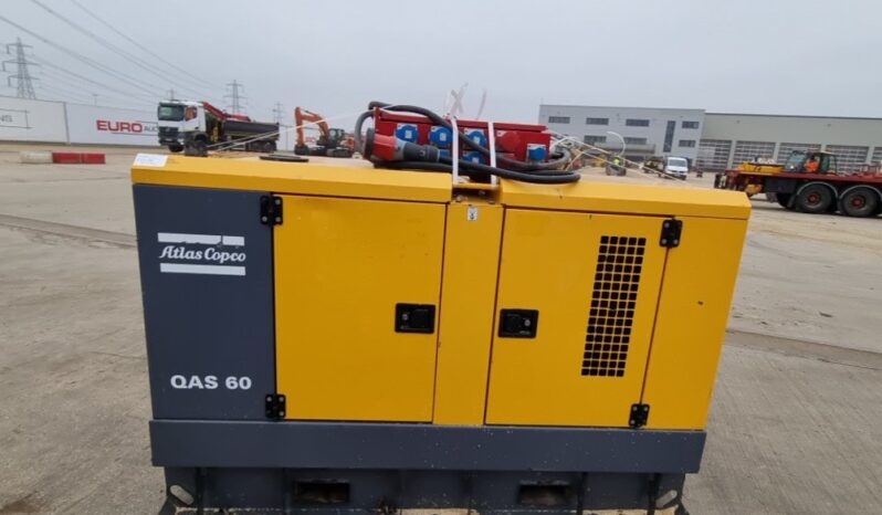 2015 Atlas Copco QAS60 Generators For Auction: Leeds -27th, 28th, 29th, 30th November 24 @ 8:00am full