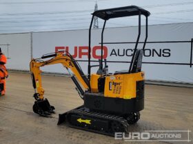 Unused 2024 JPC HT12 Mini Excavators For Auction: Leeds -27th, 28th, 29th, 30th November 24 @ 8:00am full