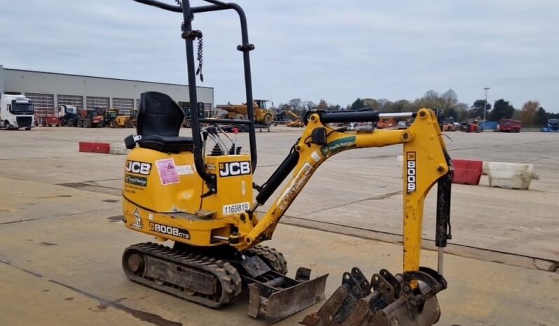 2020 JCB 8008CTS Mini Excavators For Auction: Leeds -27th, 28th, 29th, 30th November 24 @ 8:00am full