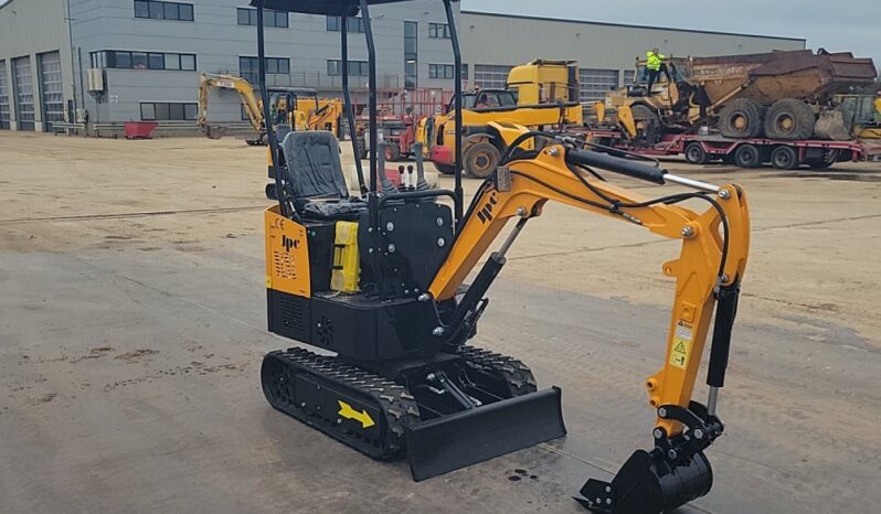 Unused 2024 JPC HT12 Mini Excavators For Auction: Leeds -27th, 28th, 29th, 30th November 24 @ 8:00am full