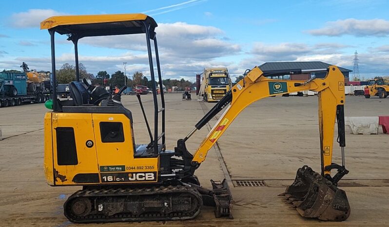 2019 JCB 16C-1 Mini Excavators For Auction: Leeds -27th, 28th, 29th, 30th November 24 @ 8:00am full