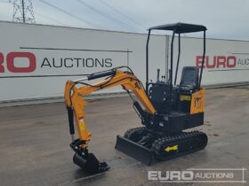 Unused 2024 JPC HT12 Mini Excavators For Auction: Leeds -27th, 28th, 29th, 30th November 24 @ 8:00am