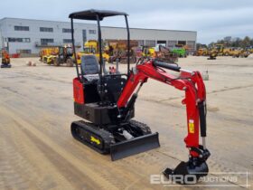 Unused 2024 JPC HT12 Mini Excavators For Auction: Leeds -27th, 28th, 29th, 30th November 24 @ 8:00am full