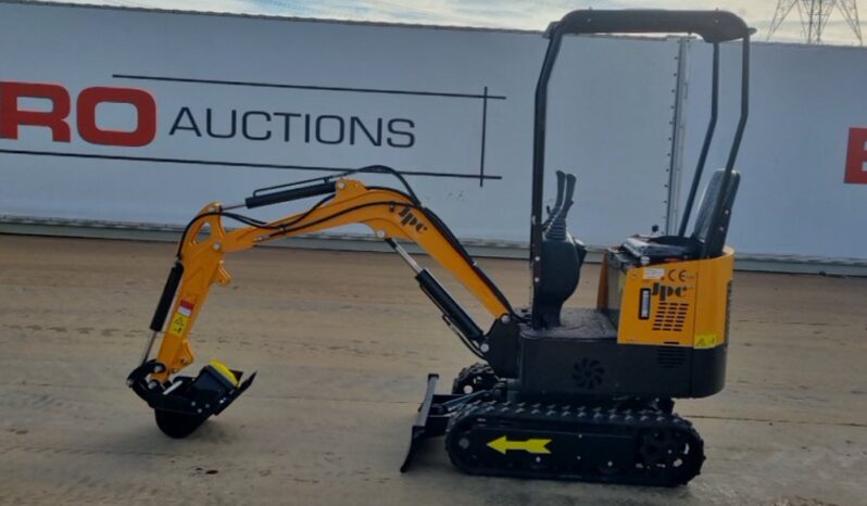 Unused 2024 JPC HT12 Mini Excavators For Auction: Leeds -27th, 28th, 29th, 30th November 24 @ 8:00am full